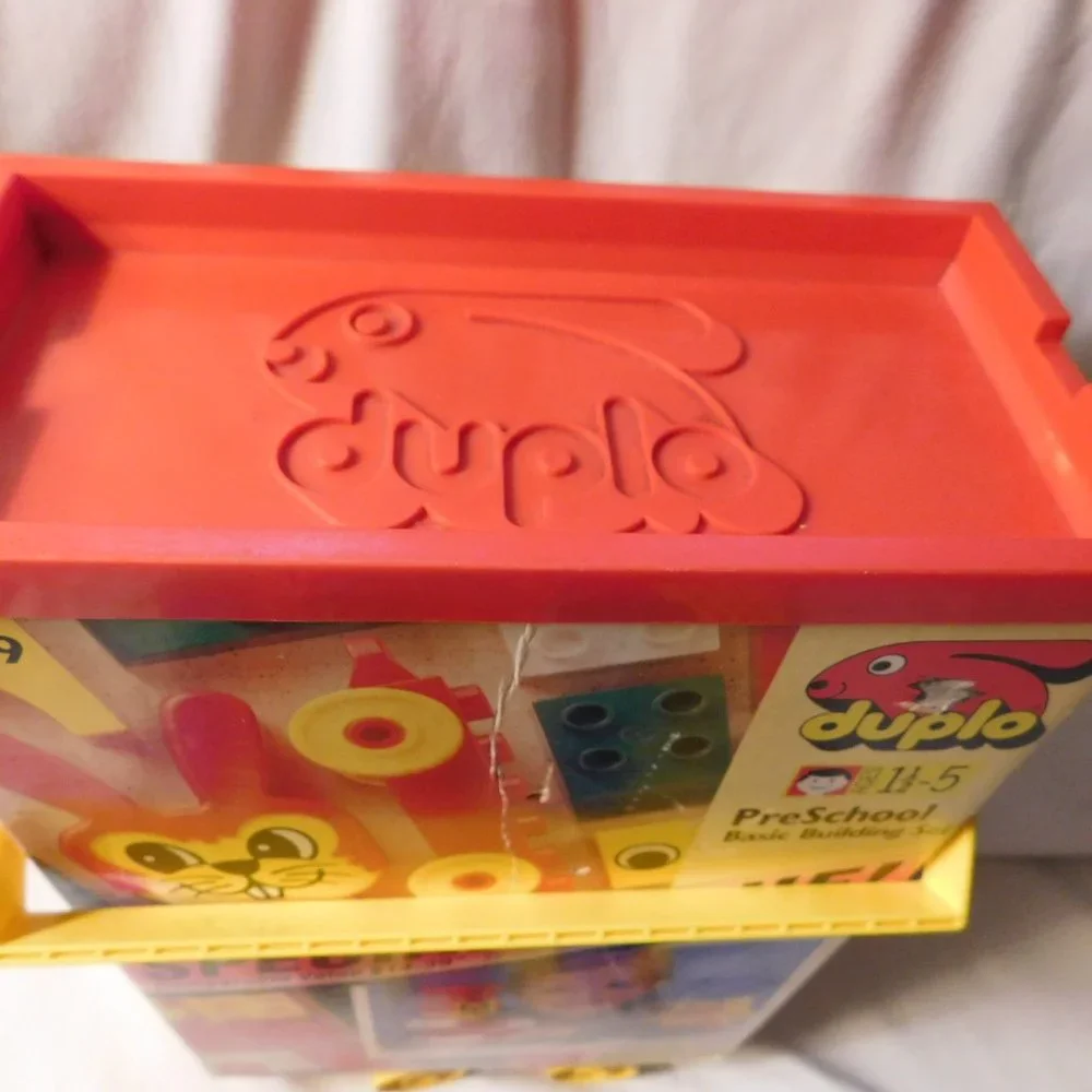 Vintage Duplo #1579 Preschool Basic Building RETIRED SET